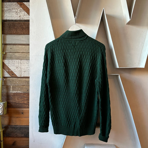 60’s Acrylic Knit Polo - Medium