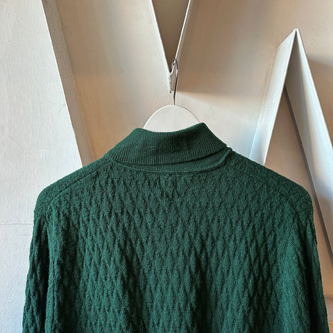 60’s Acrylic Knit Polo - Medium