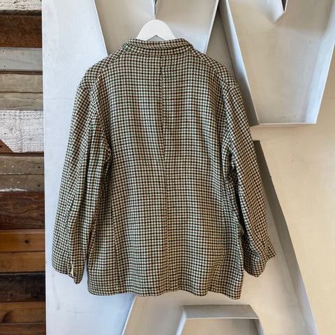 30’s Houndstooth Jacket - Large
