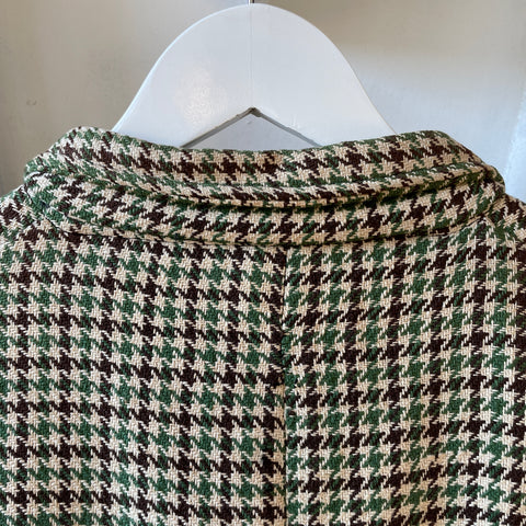 30’s Houndstooth Jacket - Large