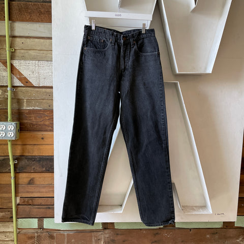90’s Black Levi’s 550 - 30” x 32”