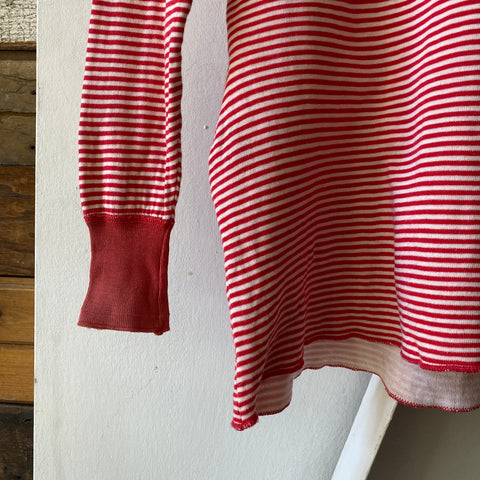 60's Candy Cane Duofold - Small