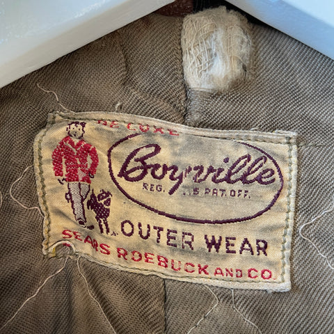 40’s Boyville Leather Jacket - XXS