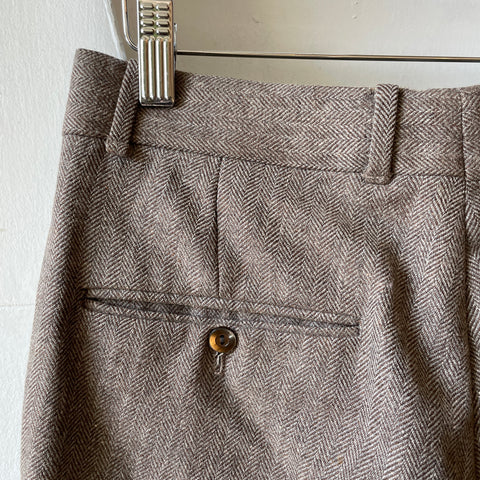 70’s Tweed Trousers - 29” x 30”