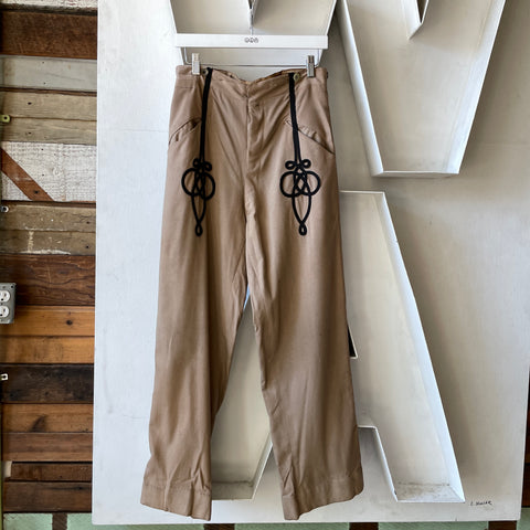 30’s Triple Buckle Western Pants - 29" x 28"