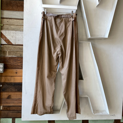 30’s Triple Buckle Western Pants - 29" x 28"