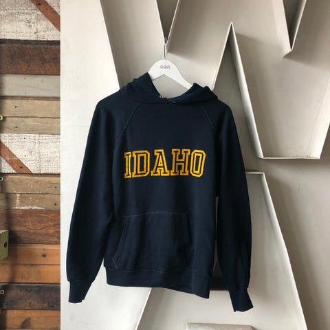 80's Idaho Black Sweatshirt - XL