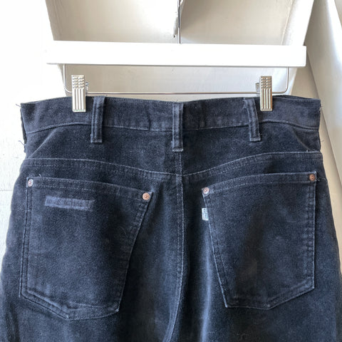 80’s Velour Levi’s Trousers - 32” x 27”
