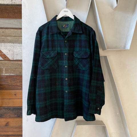 60’s Repaired Pendleton Flannel - XL
