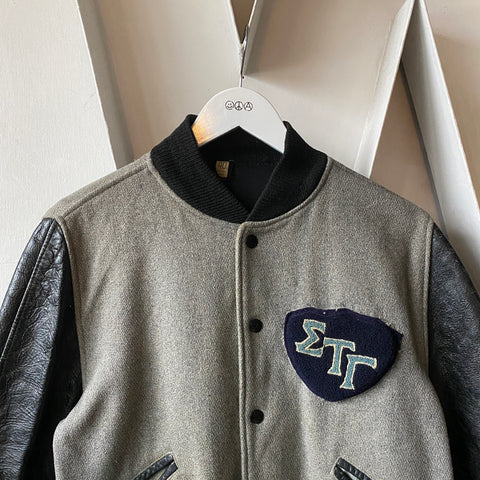 50's Greek Life Letterman’s Jacket - Medium