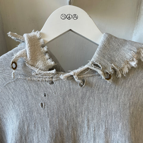 90’s Thrashed Reverse Weave Hoodie - XL