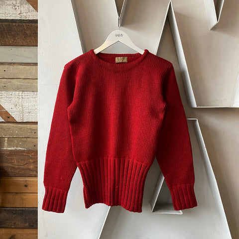 30’s Craig-Hall Boat Neck Sweater - Medium