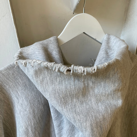 90’s Thrashed Reverse Weave Hoodie - XL