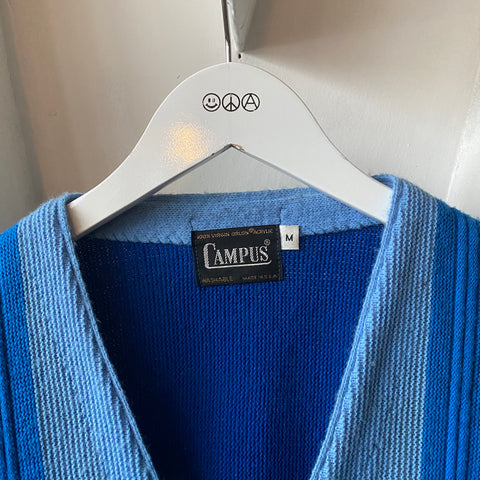 70's MCM Campus Cardigan - Medium
