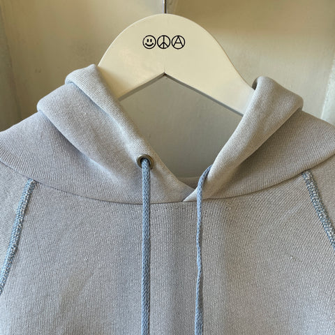 70’s Sky Blue Gusset Hoodie - Small