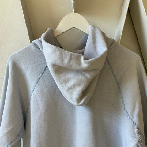 70’s Sky Blue Gusset Hoodie - Small