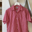 50’s Gingham Check Short Sleeve Shirt - Large