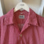 50’s Gingham Check Short Sleeve Shirt - Large