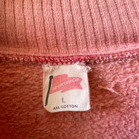 50’s Faded Cardigan Sweatshirt - Medium