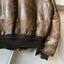 70's Shearling Bomber Jacket - Large