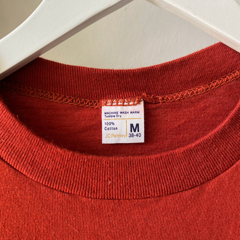 70's JCPenney Pocket Tee - Medium