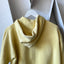 70’s Yellow Zip Up Sweatshirt - Medium