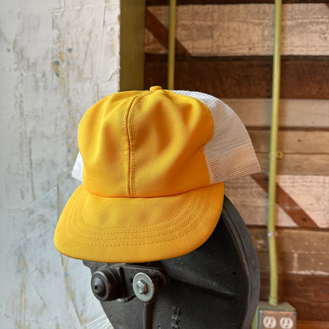 70’s Yellow Mesh Trucker - OS