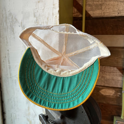 70’s Yellow Mesh Trucker - OS