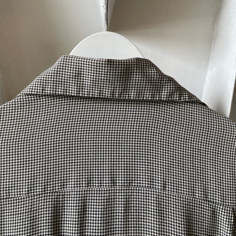 50’s Houndstooth Loop Collar - Small