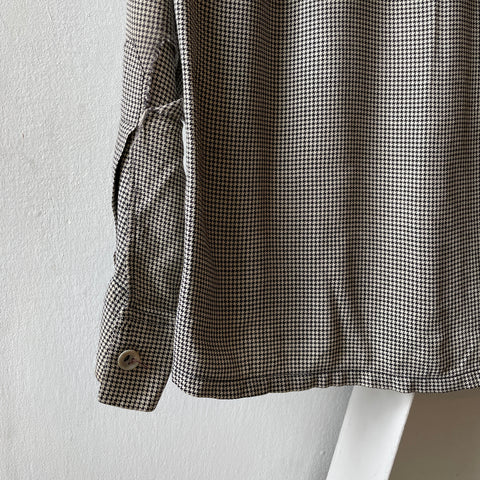 50’s Houndstooth Loop Collar - Small