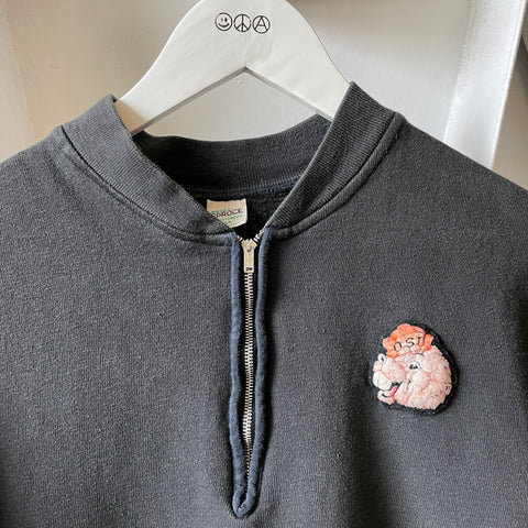 60’s OSU Quarter Zip Short Sleeve Sweatshirt - Small
