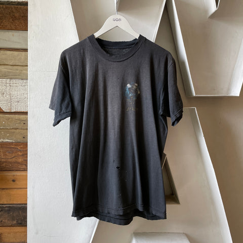 90’s Faded Crystal Skull Tee - Large