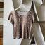 90’s Sheer Snake Print Party Tee - XS