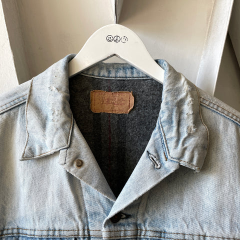 80’s Levi’s Blanket Lined Denim Jacket - Large
