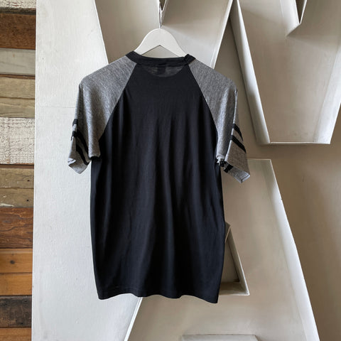 70’s Sheet Metal Raglan Tee - Medium