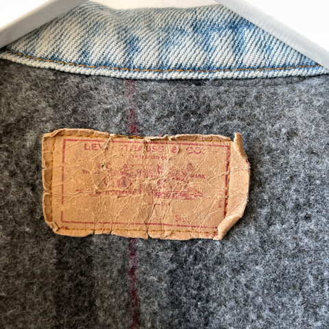 80’s Levi’s Blanket Lined Denim Jacket - Large