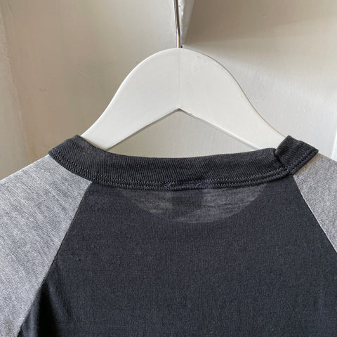 70’s Sheet Metal Raglan Tee - Medium