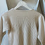 60’s Belgian Waffle Knit Thermal Tee - Small