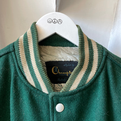70’s Champion Varsity Jacket - Large