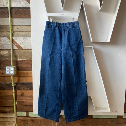 80’s Wide Leg Denim - 28” x 31”