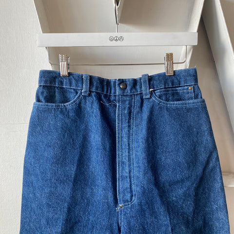 80’s Wide Leg Denim - 28” x 31”