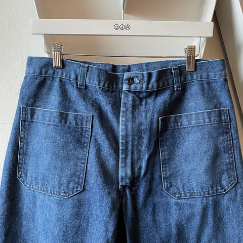90’s Military Denim Utility Pants - 32” x 26”