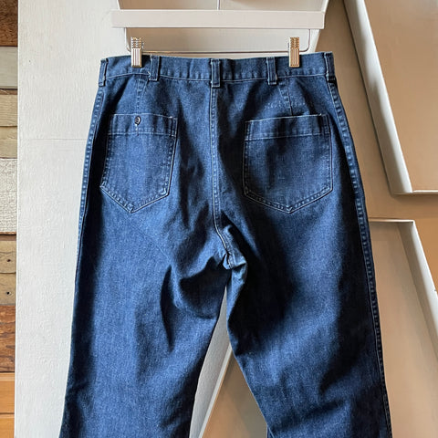 90’s Military Denim Utility Pants - 32” x 26”