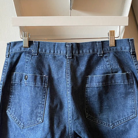 90’s Military Denim Utility Pants - 32” x 26”