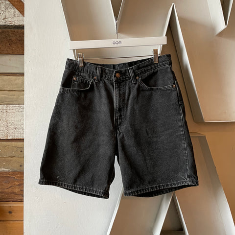 80’s Black Levi’s 550 Shorts - 31” x 6”