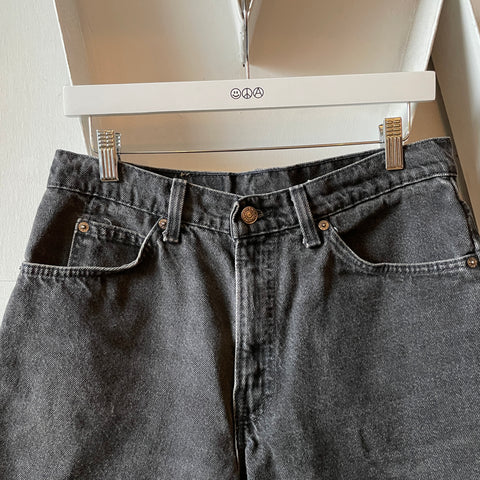 80’s Black Levi’s 550 Shorts - 31” x 6”