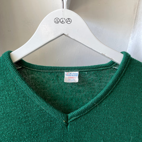 70’s Oregon Ducks V-Neck Sweater - Small