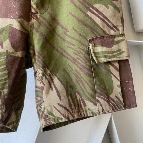 80's Camo Cargo Shorts - 30” x 8”