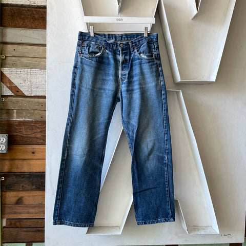 80’s Levi’s 501 Denim - 31" x 27”