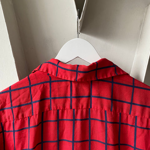 60’s Arrow Paneled Button Down - Large